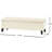 Diamond - Stitched Button Beige Storage , Contemporary Style With Simple Structure, Removable Legs, Functions As Extra Seating And For , 17.5 D X 51 W 17 H, Assembly Required Design Style, Pillow-2141484740