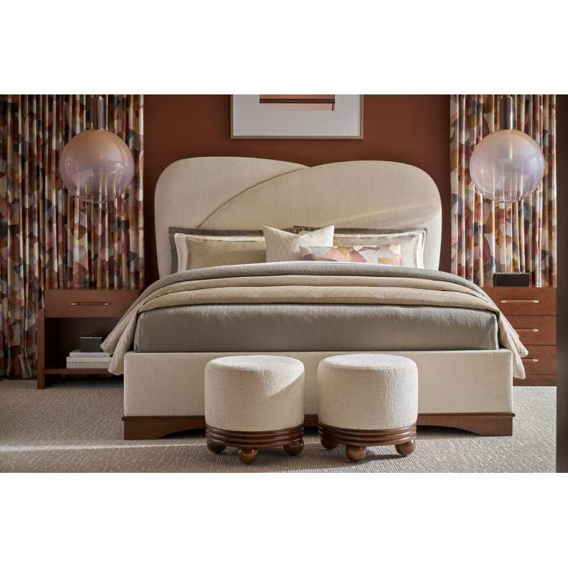 Origins Upholstered Bed, Landmark, Queen