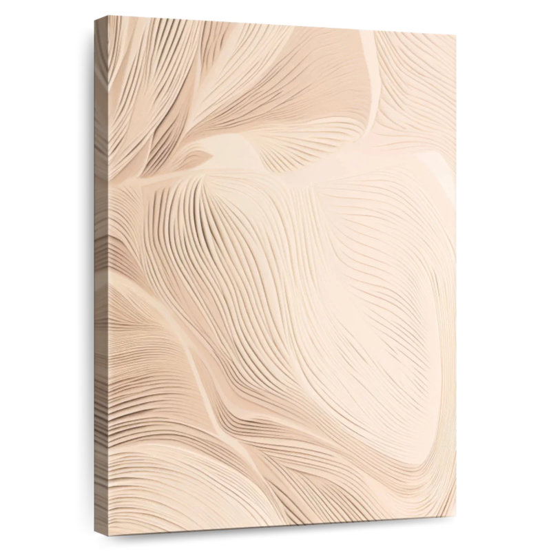 Beige doux désertique I, H 48 po x l 32 po