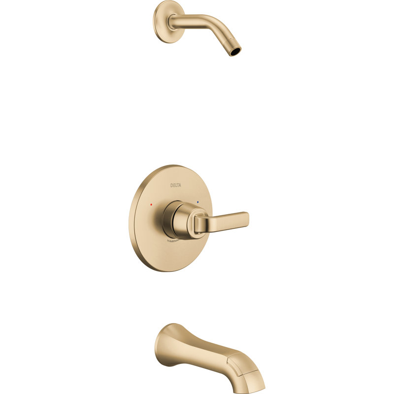 Monitor 14 Series Tub & Shower Trim Less Head, Champagne Bronze