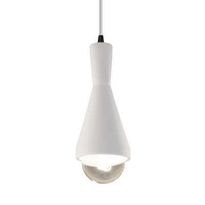 Breeona 1 - Light Pendant with Metal Accents