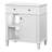 Single Bathroom Vanity Base Only in White