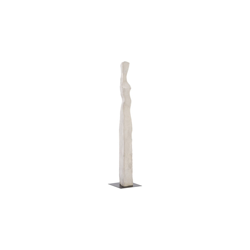 White Stone Cast Women Sculptures, D , Colossal, Roman Stone