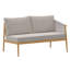 206cm Wide L-Shaped Patio Sectional with Cushions