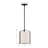 Pasadena 1 - Light Black/White Single Pendant