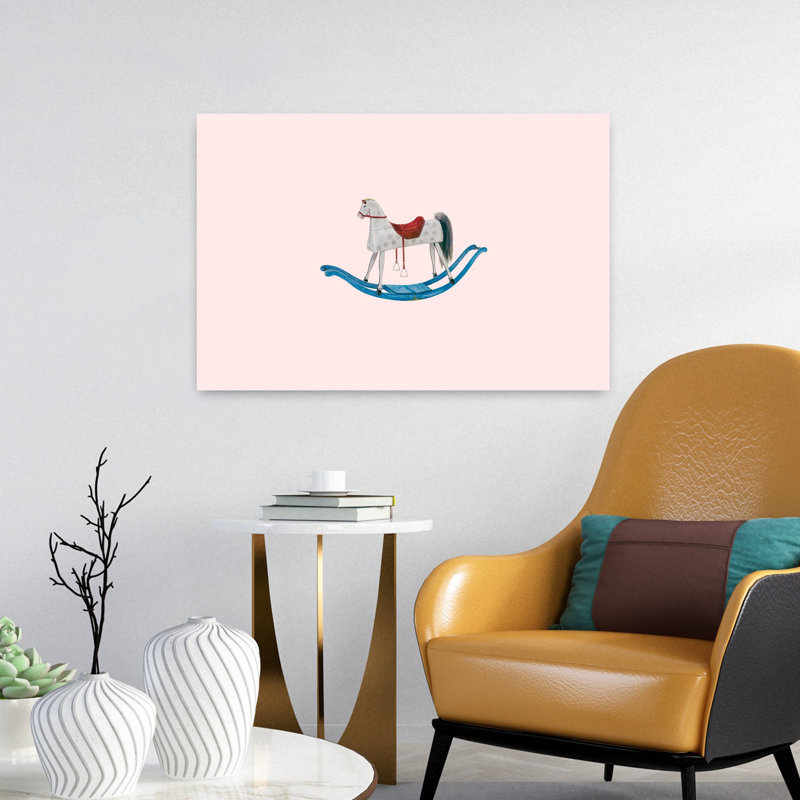 Art contemporain abstrait, art cheval contemporain, H 16 po x l 24 po