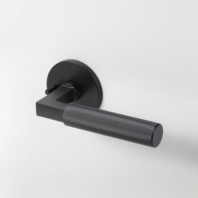 Poignée de porte intérieure / noire Mila