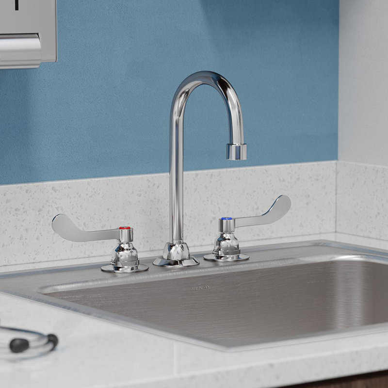 Double Handle Kitchen Faucet With Accessories