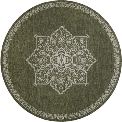 Tapis transitionnel Tollefson couleur forêt