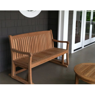 Banc d'extérieur en teck