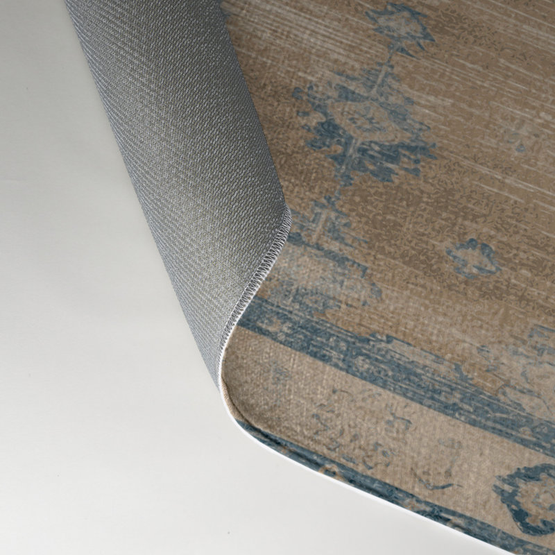 Tapis d'intérieur et d'extérieur surteint beige, Rectangle 5 pi x 7 pi