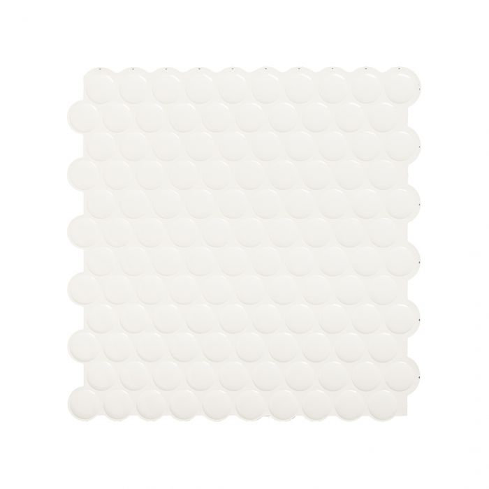 Peel and Stick Gel Backsplash Tile Penny 9'' x 9'' (Set of 4) Smart Tiles