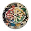 Métamorphose de la géométrie de l'éveil - Horloge murale moderne surdimensionnée en bois-1251582996