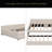 Upholstered Platform Bed With USB And Twin Size Trundle-314527580