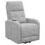 Fauteuil inclinable capitonné