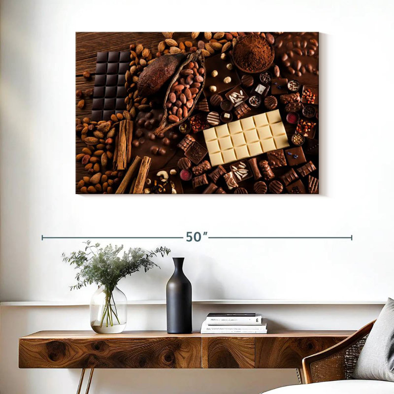Chocolate Bliss, 26" H x 39" W