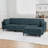 L-Shaped Sectional with Reversible Ottoman -1786205736