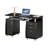 47.25" Ergonomic Computer Drawers & File Cabinet For Home Office Storage, Writing Desk