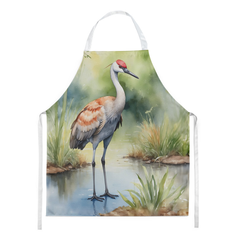 Apron, Sandhill Crane
