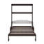 Grand lit escamotable avec coussin-436776205