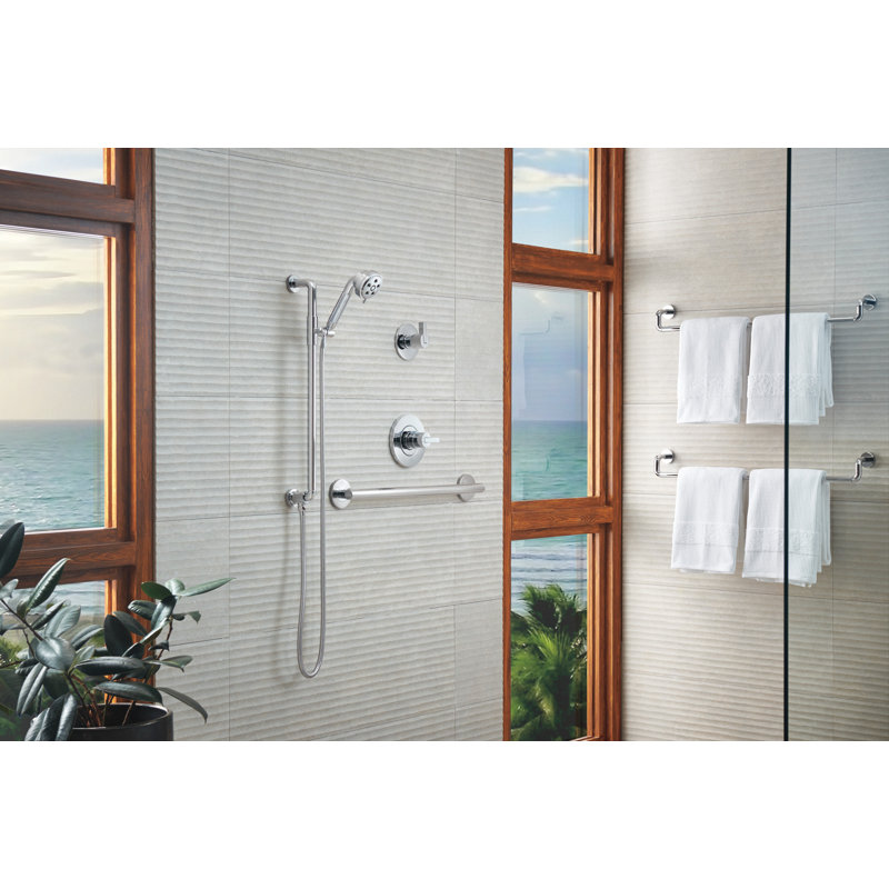 Litze® 30" Wall Mounted Towel Bar, Chrome