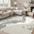 Galaxy Series Abrstract Black/Gray/Ivory/Beige Area Rug-1215726800-1212488217