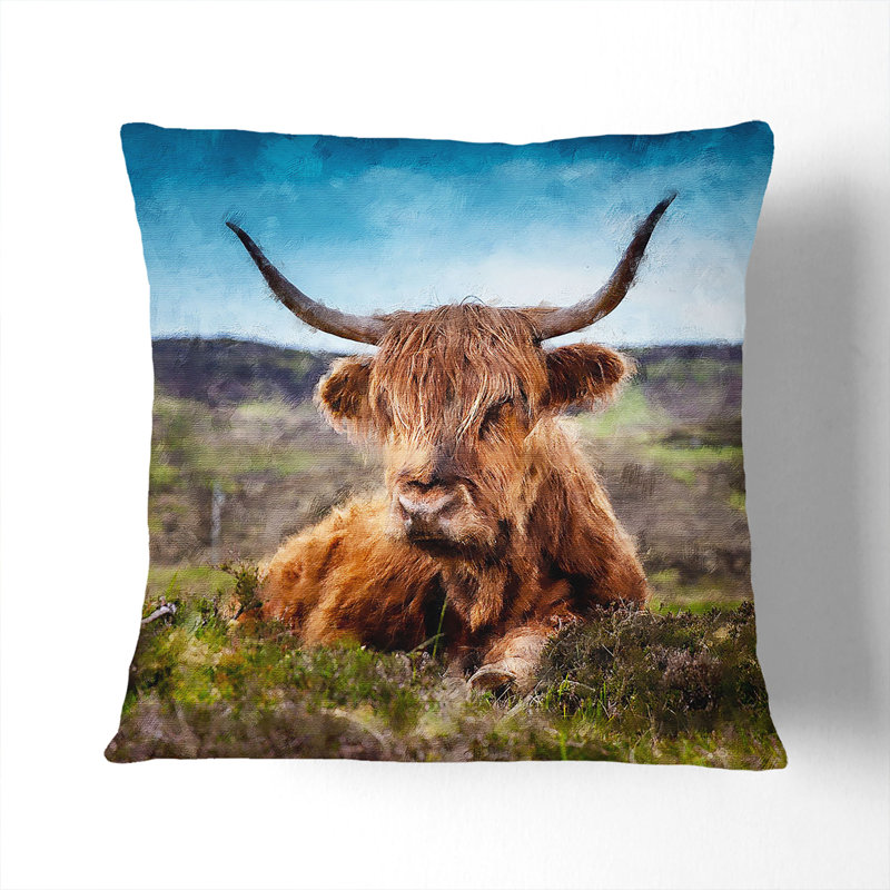 Square Throw Cushion, 40cm H x 40cm W x 15cm D, Black