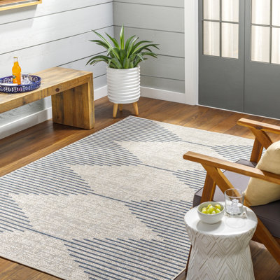 Isidro Machine Woven Indoor/Outdoor Area Rug 