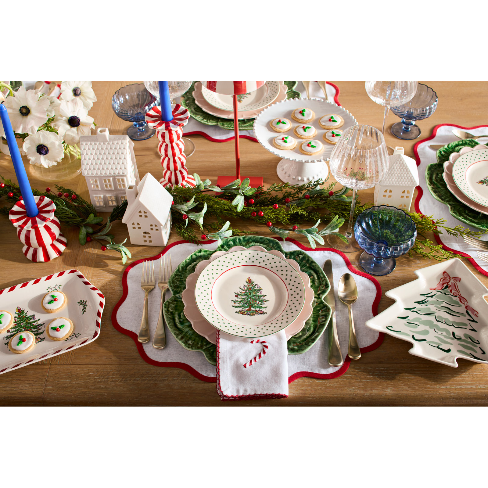 Tabletop Christmas Village