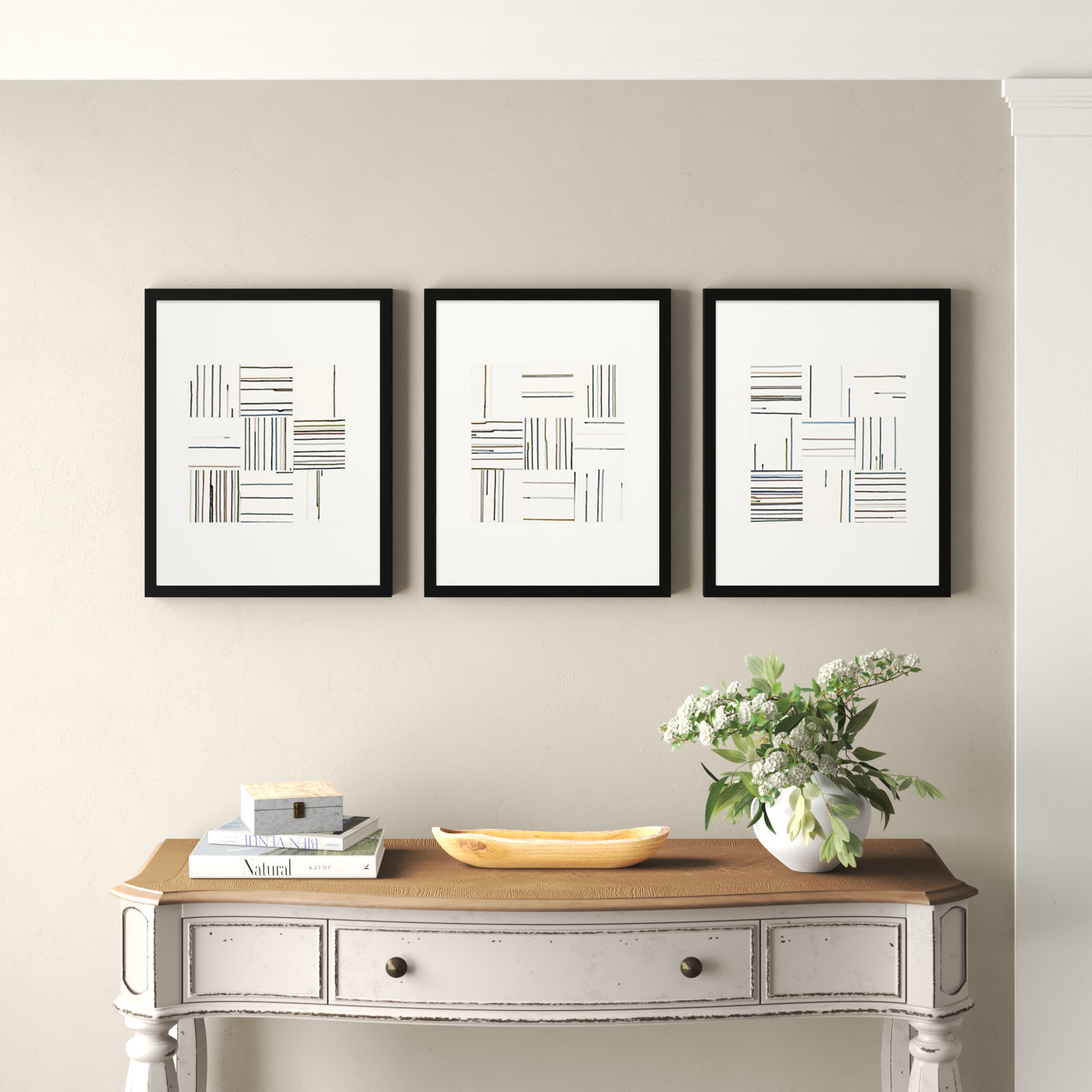 Drips by Beth James, Black Framed, 20" H x 16" W x 1.25" D