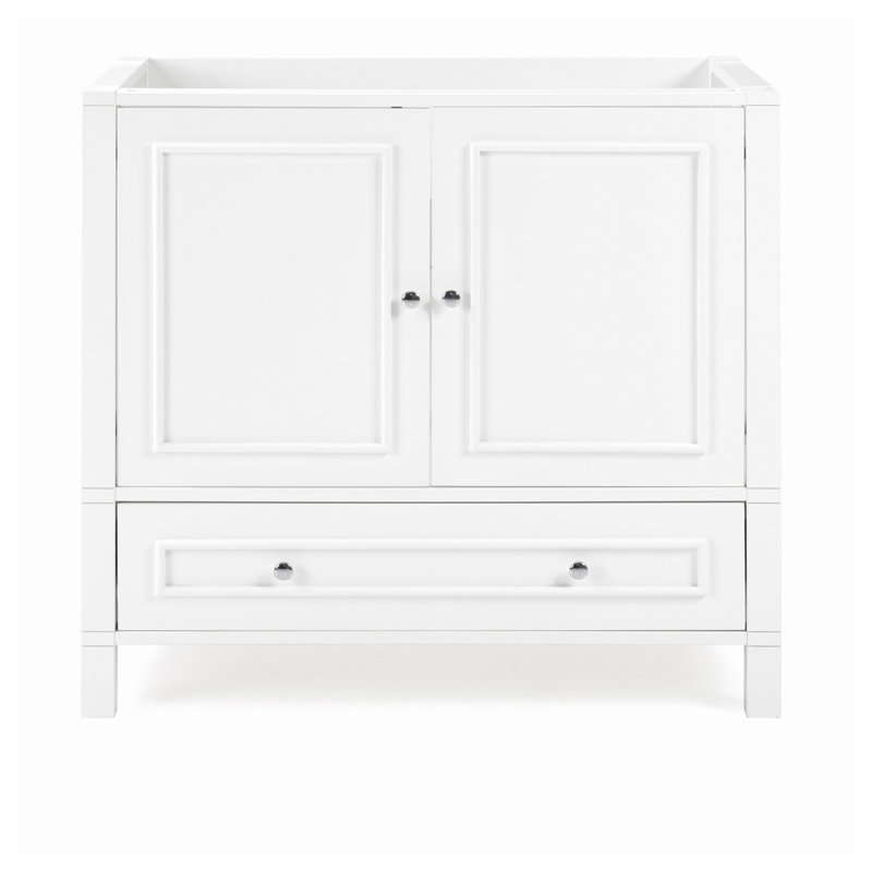 Meuble-lavabo autoportant sans lavabo 36 po Williamsburg, Blanc
