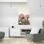 Art mural mural romantique romantique avec pivoine romantique nostalgie-1770410453