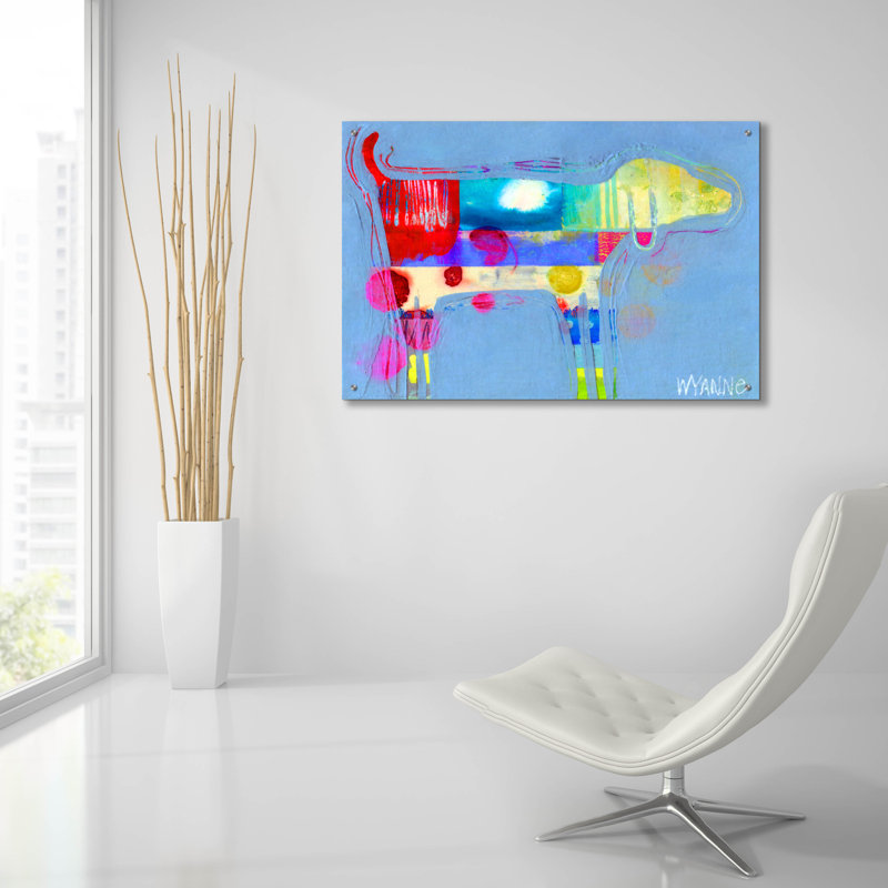 " Only One Dog " by Wyanne, 24" H x 36" W x 0.2" D