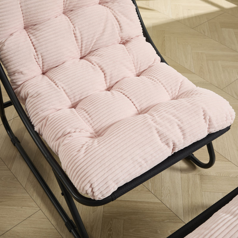 Stylish Recliner Lounge Set, Pink