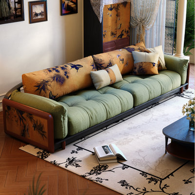French Fabric Creative Four-seater Sofa