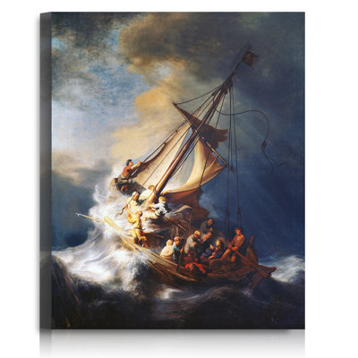 " The Storm On The Sea Of Galilee " Painting Print