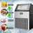 200 Lb. Daily Commercial ice maker 55lbs Storage Bin，Automatic cleaning function