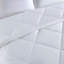 Édredon en duvet synthétique surdimensionné blanc-113361636