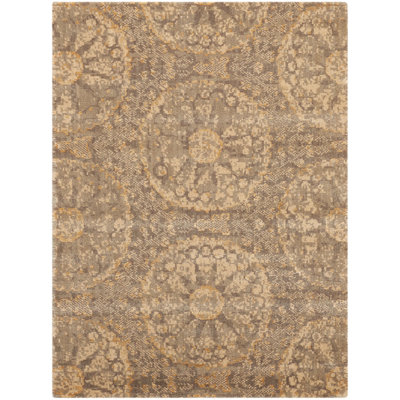 Tapis sable en soie Hillsboro
