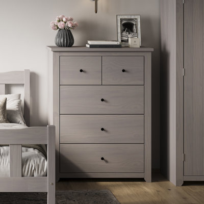 HAVANA PINE 5 DRAWER CHEST OF DRAWERS