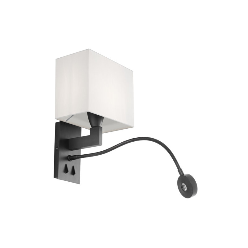1 - Light Armed Sconce, Bronze