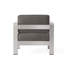 CHAISE CLUB CAPE CORE MP1 AVEC COUSSIN COMPRIMÉ