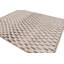 Rug & Kilim’S Modern Block Print Rug In White With Mauve Floral Patterns-1888500581
