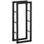 40.02 W x 25.01 D Iron Log Rack