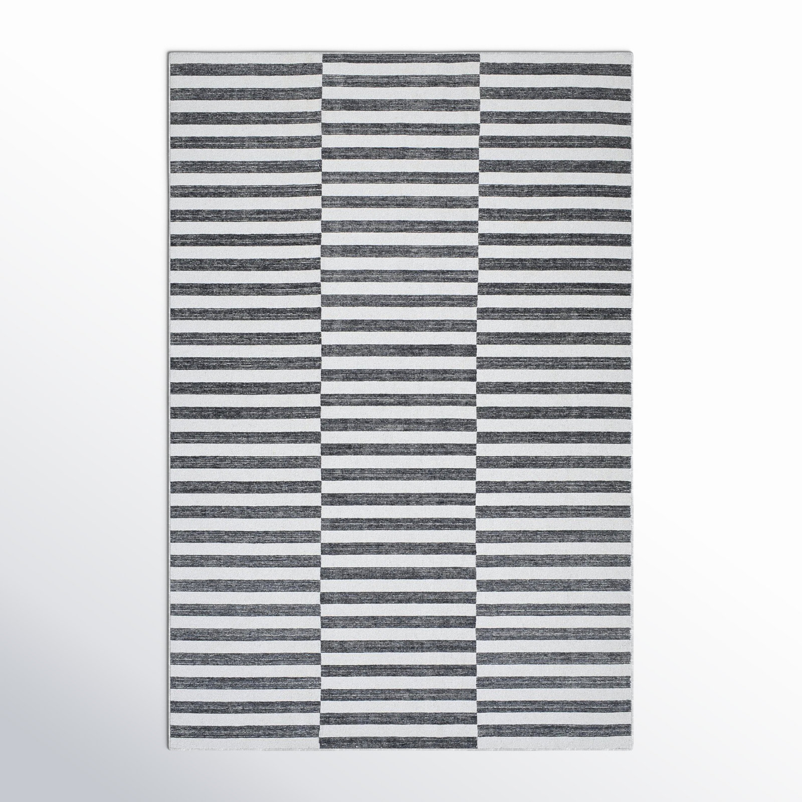 Falko Hand-Woven Striped Rug, Rectangle 9' x 12'