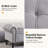 66.9'' Tufted Upholstered Storage Bench-2013630716