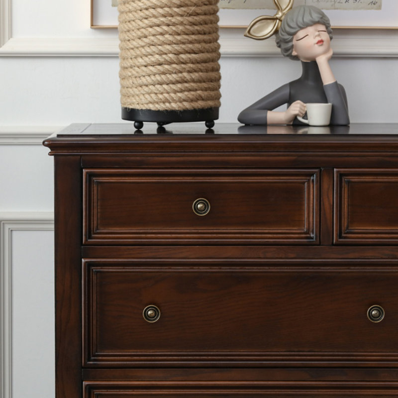 Commode d'appoint en bois massif