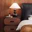 Medieval Style Solid Wooden Storage Cabinet Simple Bedside Cabinet