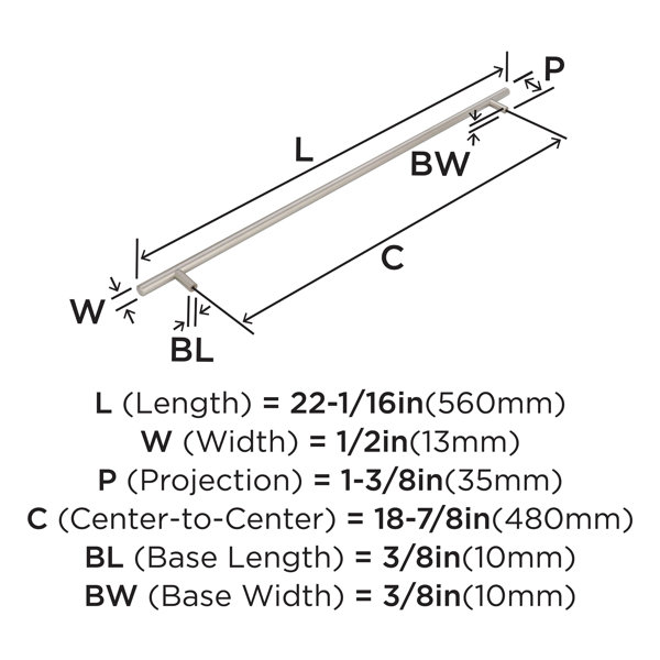 Dimensions du produit