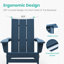 Chaise Adirondack pliante Bruce HDPE-317803511